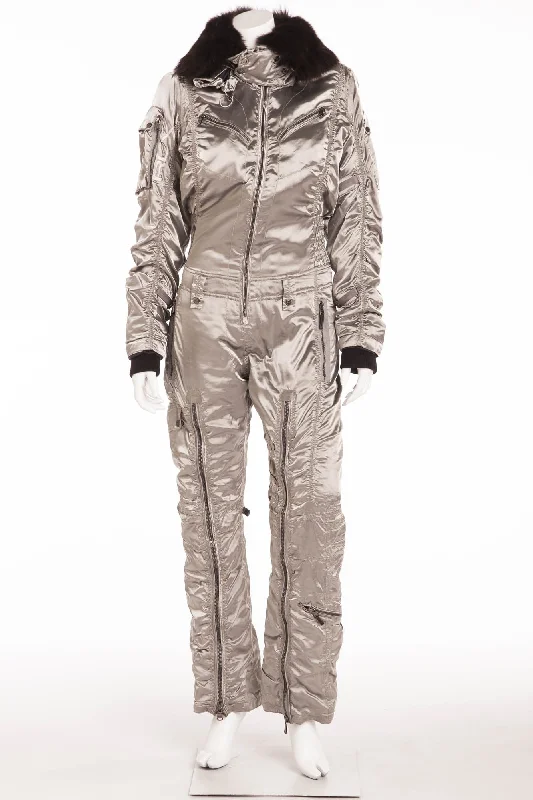 RLX - Silver Ski Jumpsuit - M Huge Price Cut