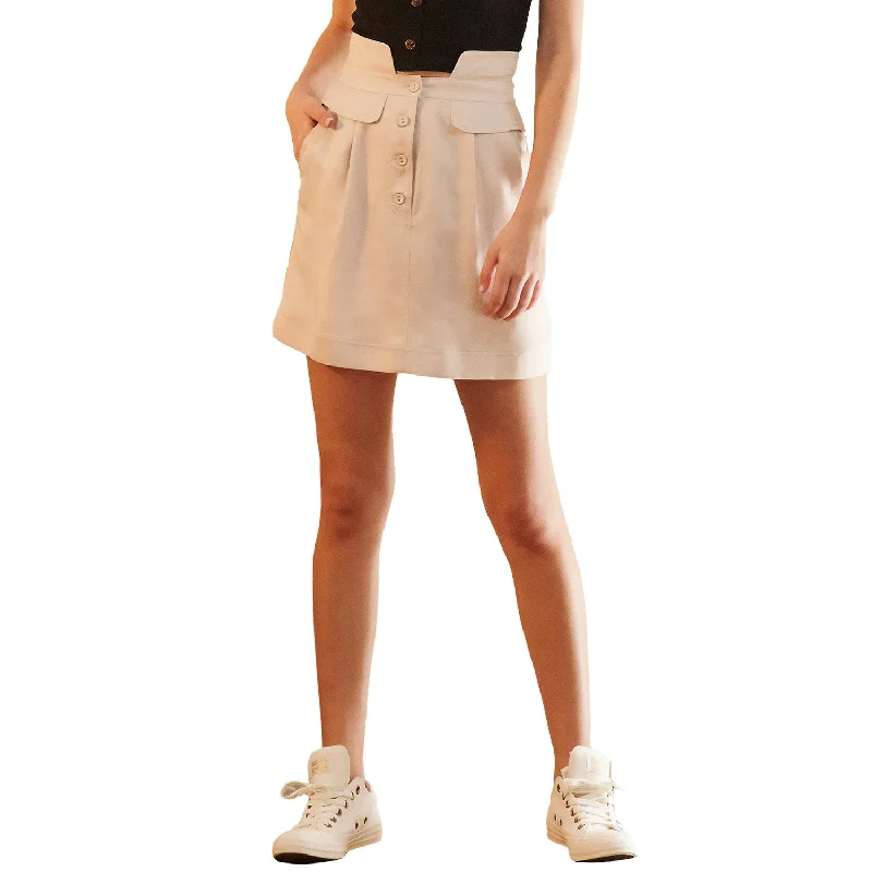 Women's High Waisted Utility Skirt Premium Quality Garments