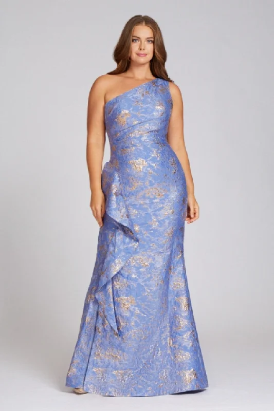 Jacquard One Shoulder Gown Clearance Event