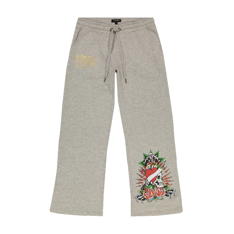 Heart Roses Flared Sweatpant Effortless Style, Endless Impact