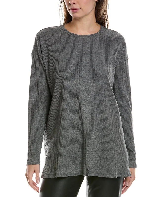 EILEEN FISHER Crewneck Box Top Fashion Forward