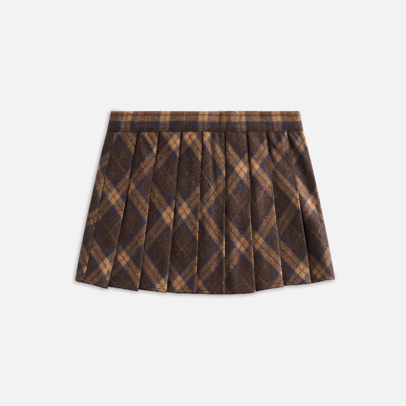 GUIZIO Fairfield Tartan Skirt - Multi Casual Chic