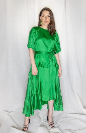 Silvia Emerald Dress Stylish Looks