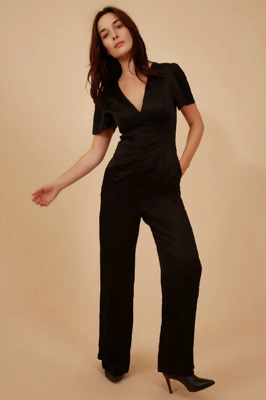 Silkwood Corrie Jumpsuit in Black Flash Sale Fever