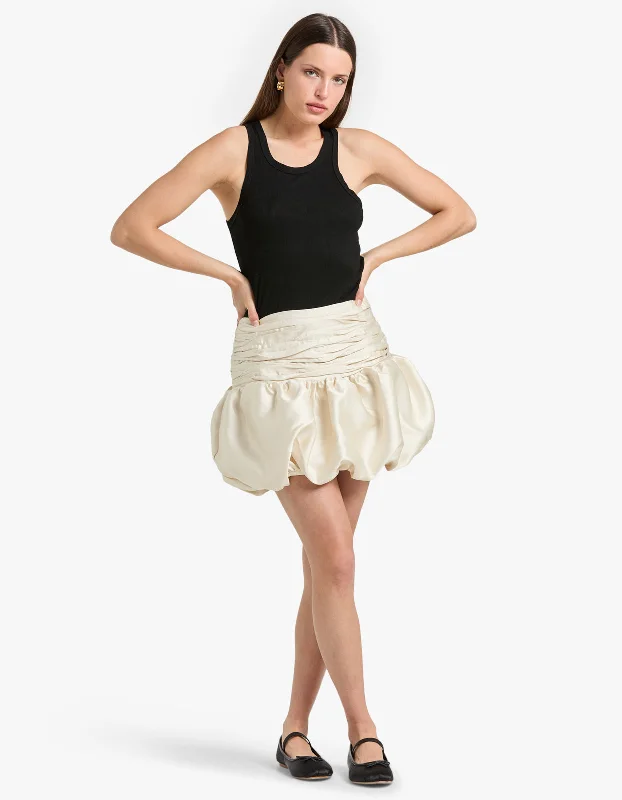 Finley Mini Skirt - Ivory Fashion For Every Occasion