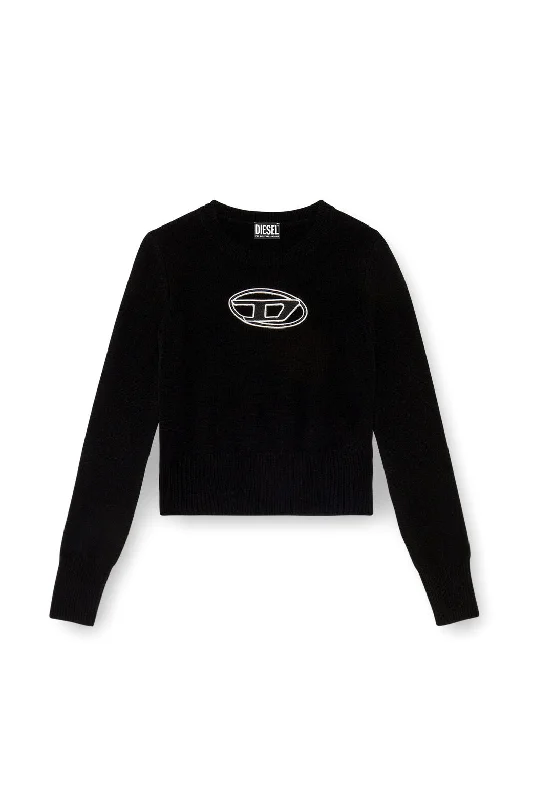 M-Areesa Jumper with embroidered cut-out logo Top Deals