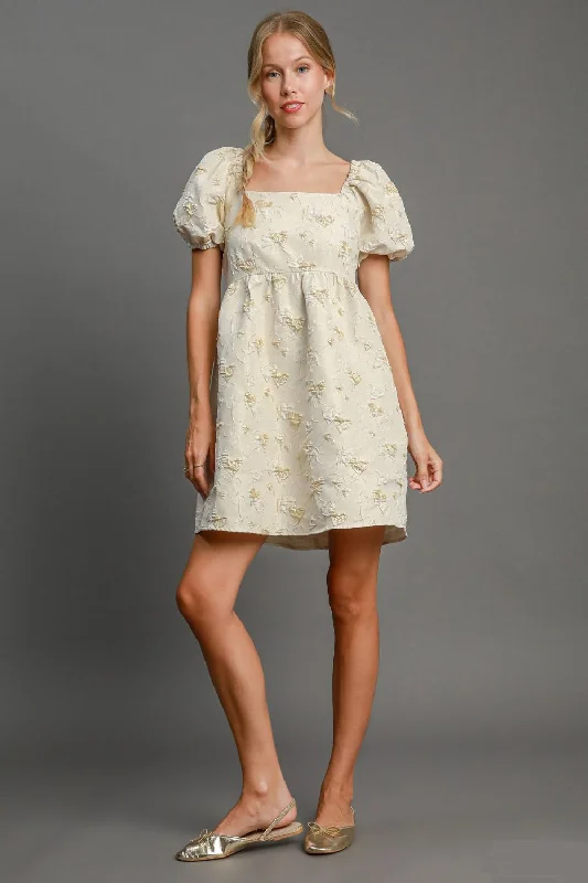 Bree Mini Dress - Cream Update With Cottagecore Styles