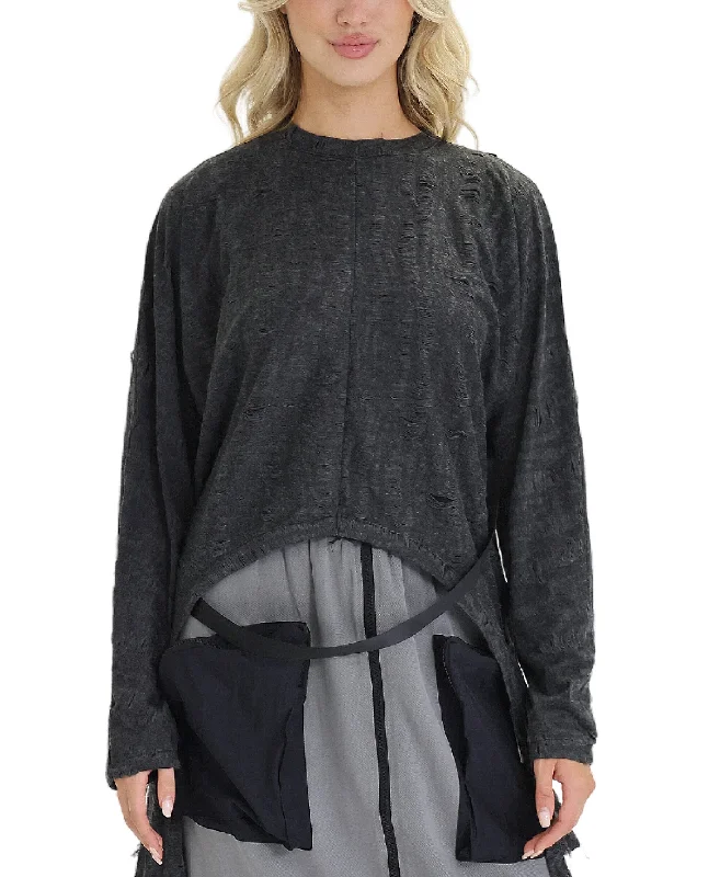 Asymmetrical Top w/ Taping Detail Discover Promotions