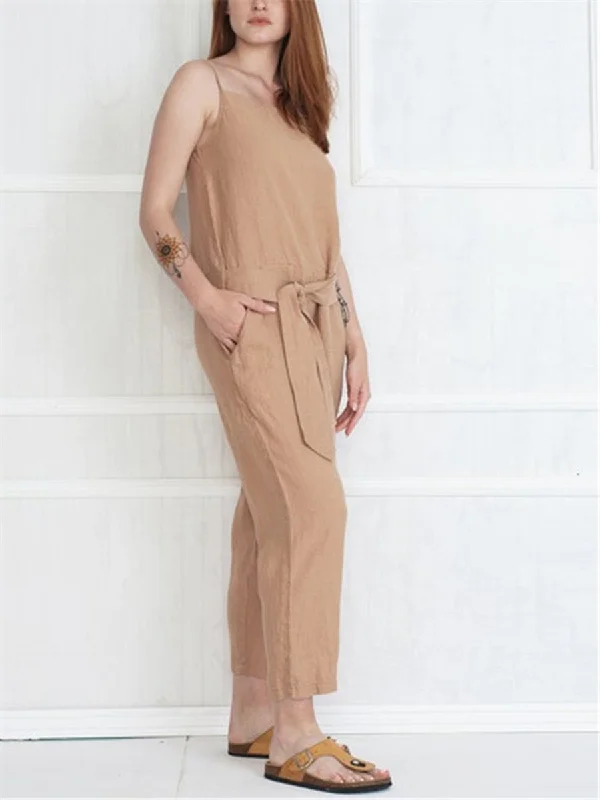 Casual Fashion Solid Color Jumpsuits Season Appropriate Women's Collection