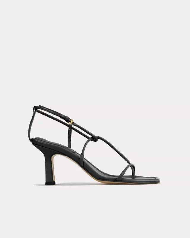 The Strappy Sandal - Black Unleash Your Fashion