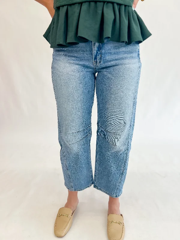 Far Out High Rise Barrel Jeans Unleash Your Fashion