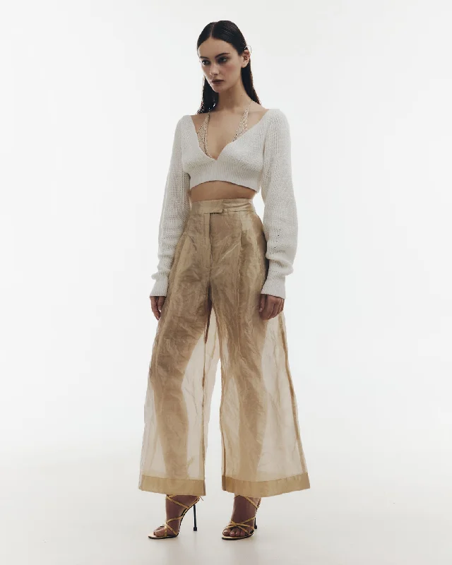 Oro organza pants Shop Sales