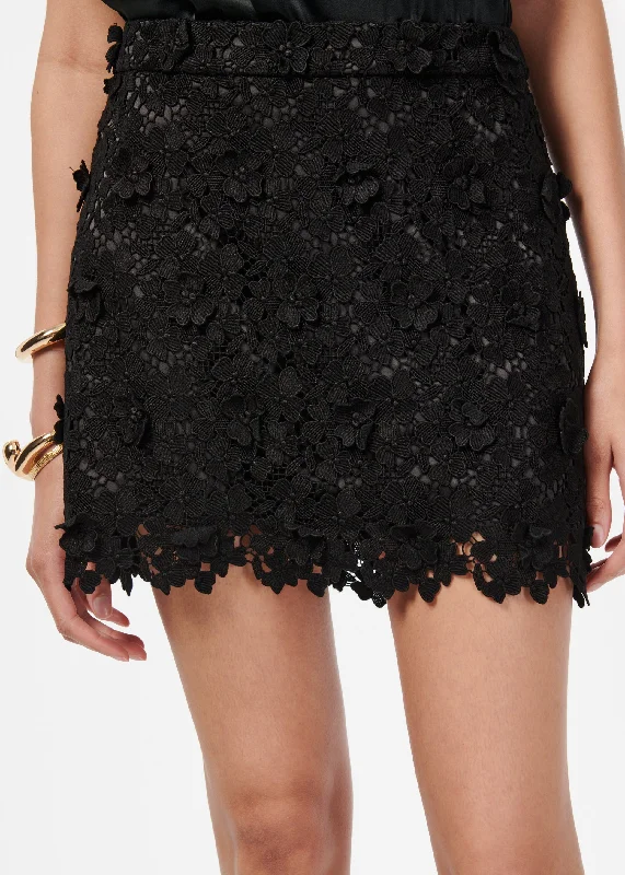 Ilima Lace Skirt Black Weekend Special