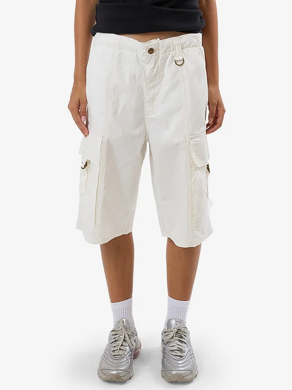 THRILLS Scout Cargo Jort - VAPOUR WHITE Runway Inspired Wear