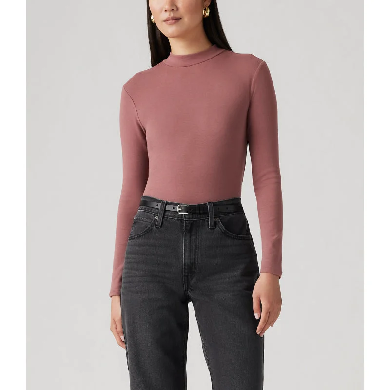 Levi Effortless Long Sleeve Top - PLUM PERFECT Athleisure Wear Promotion