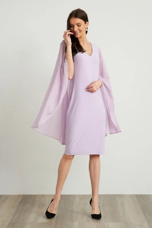 Chiffon Cape Dress Chic Styles