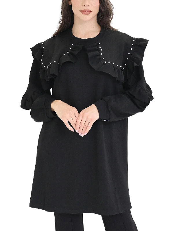 Tunic w/ Rhinestones & Ruffles Big Savings On Rustic Countryside Styles