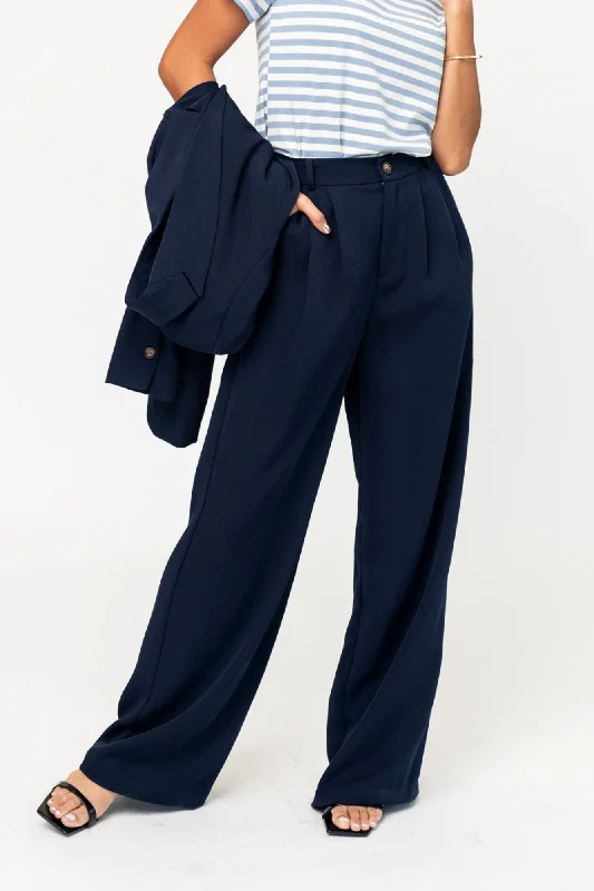 Jessie Pants in Navy Enjoy Discount