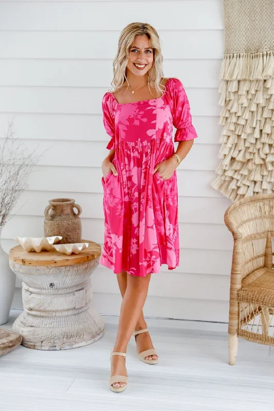 Phobe dress Pink Vintage Style Clothing Sale