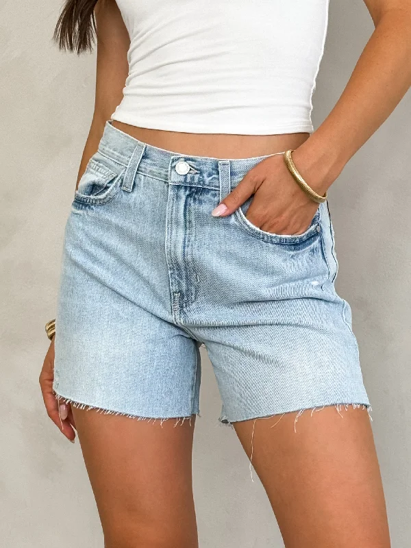 Before You Leave Denim Shorts Comfort Meets Fashion