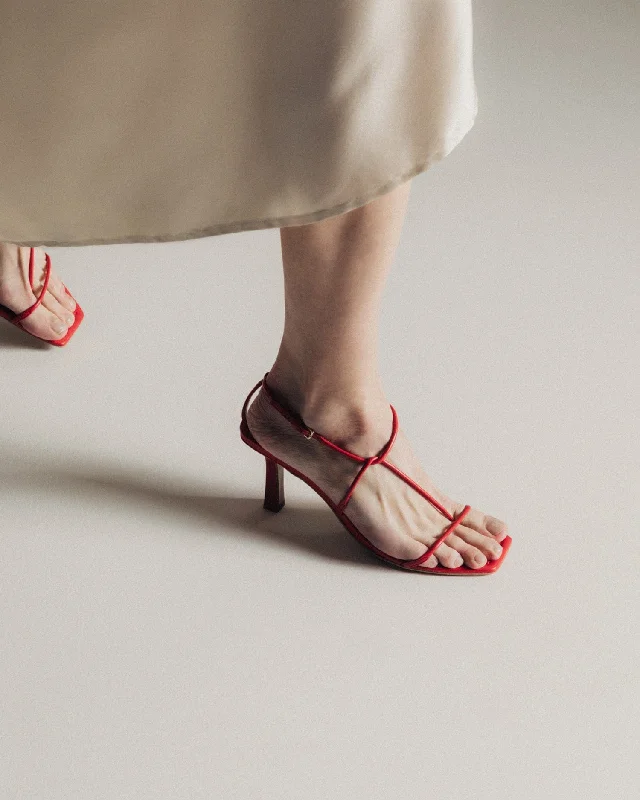 The Strappy Sandal - Red Weekend Exclusive