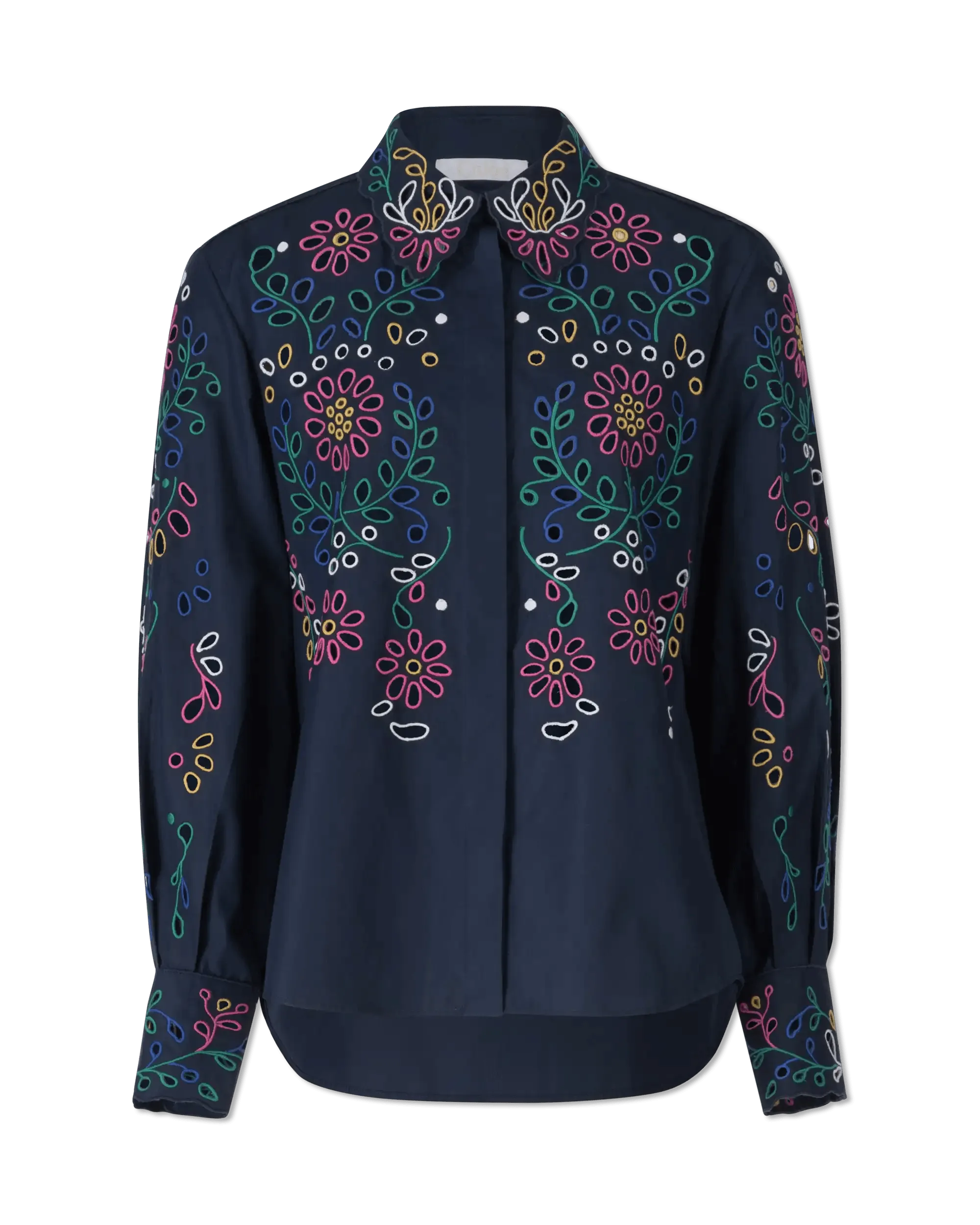 Embroidered Eyelet Shirt Shop Our Looks