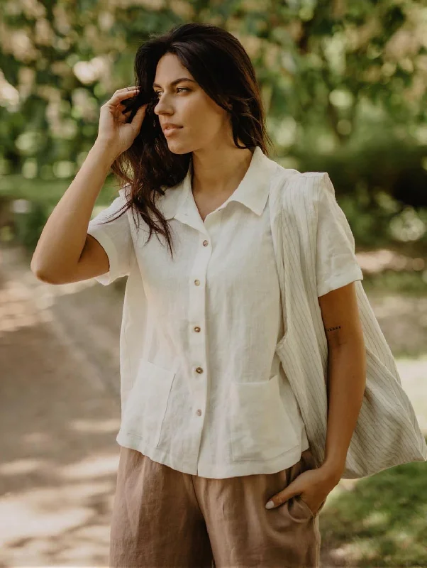 Scarlett Linen Summer Shirt | Multiple Colours Unleash Your Trendy Side