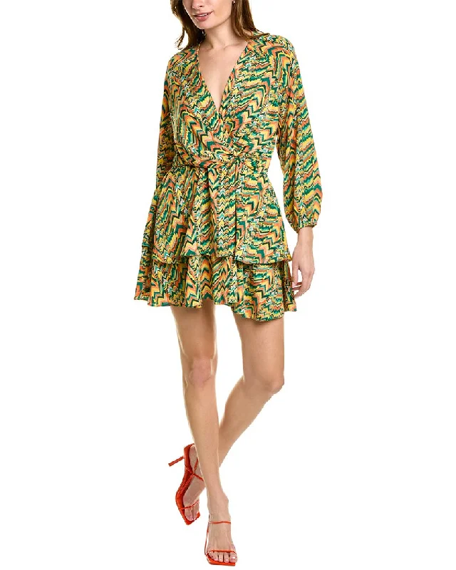 ANNA KAY Surplice Mini Dress Elegant Ensemble