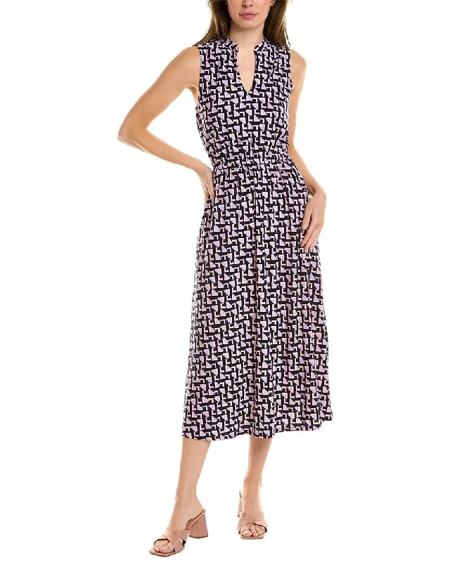 Anne Klein Jenna Midi Dress Chic Urban Fashion Look