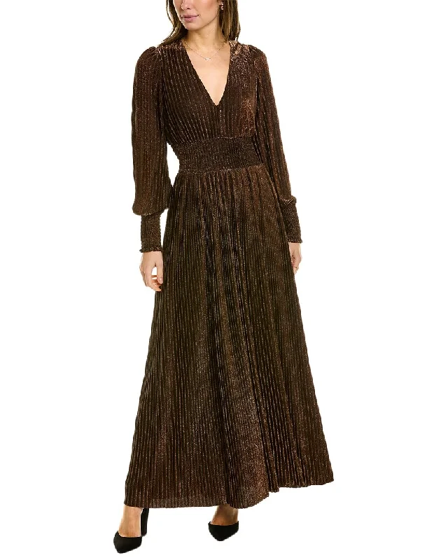 Boden Metallic Jersey Maxi Dress Chic Style, Always In Vogue