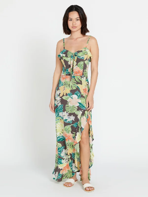 Excapism Maxi Dress - Slate Grey Save On Inspired Styles