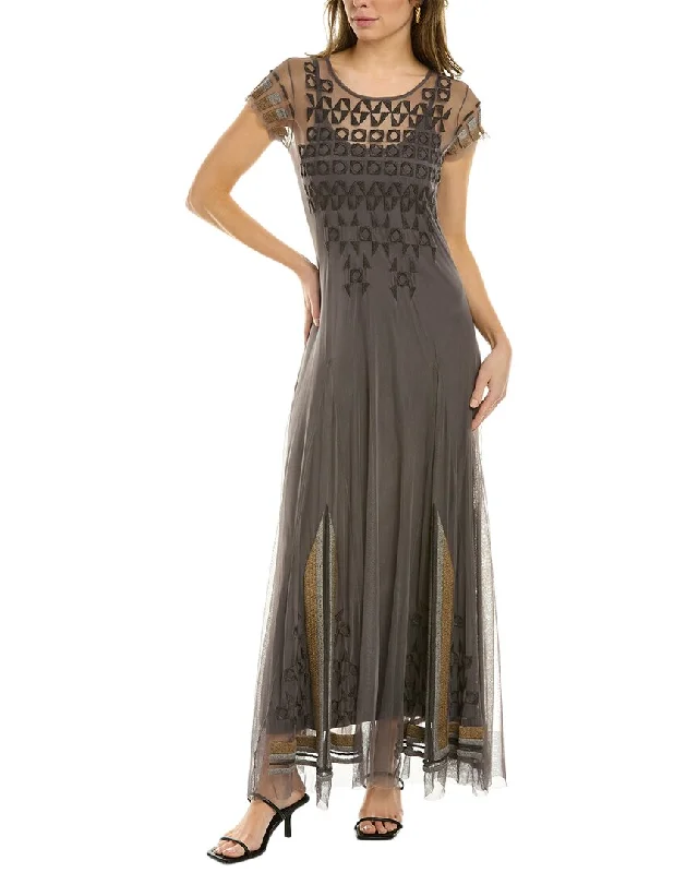 Johnny Was Rafferty Mesh Maxi Dress Urban Femme Streetwear