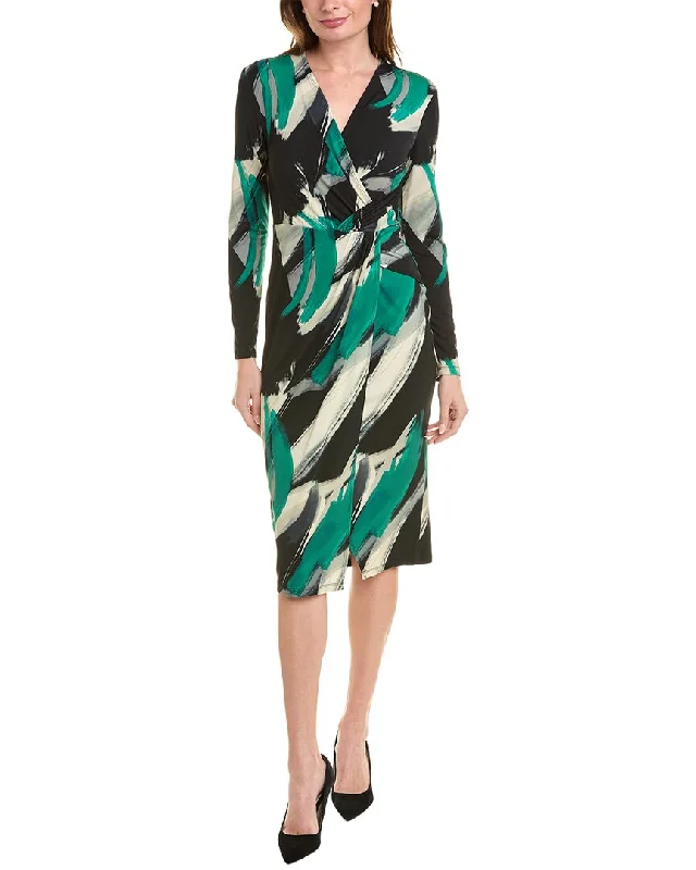 Joseph Ribkoff Abstract Midi Dress Fashion Sale