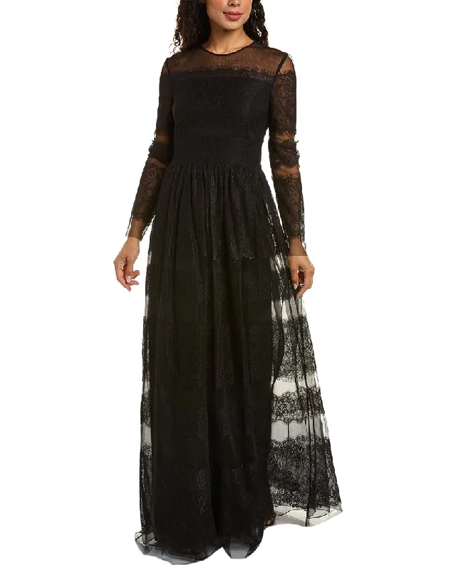 Mikael Aghal Lace Gown Stupidly Low Prices