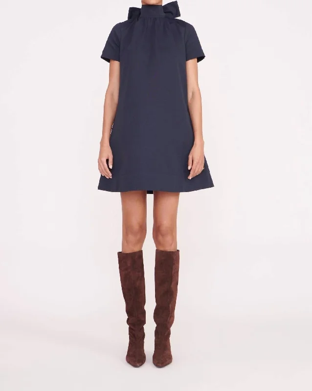 Mini Ilana Dress In Navy Clearance Event