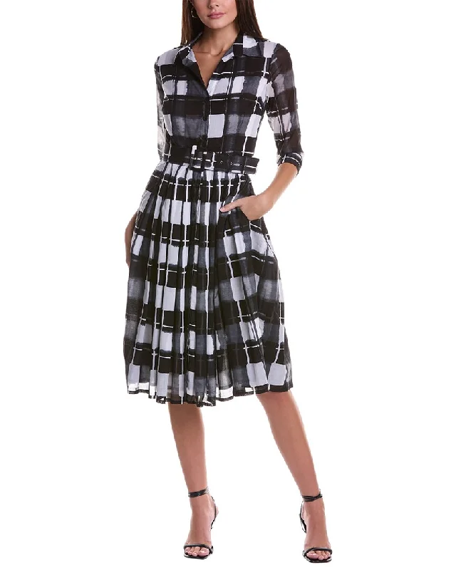 Samantha Sung Audrey Shirtdress Trendy Women's Wear Collection