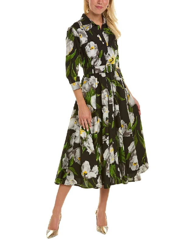 Samantha Sung Avenue Shirtdress Trendy Pulse