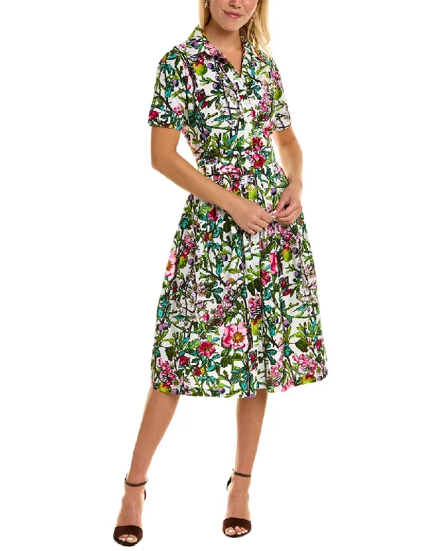 Samantha Sung Sabrina Shirtdress Women's Fashion Hotspots