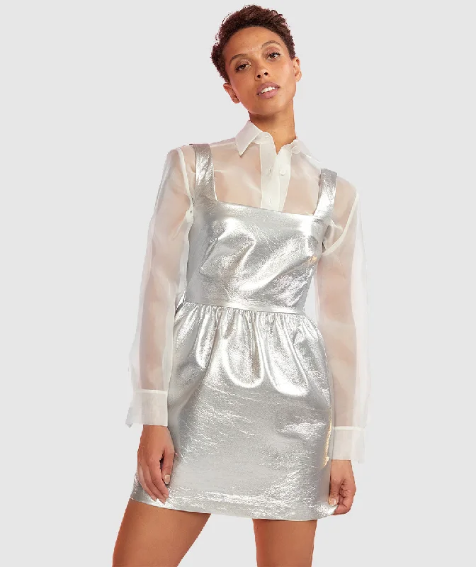 Silver Dress Seasonal Style Discounts