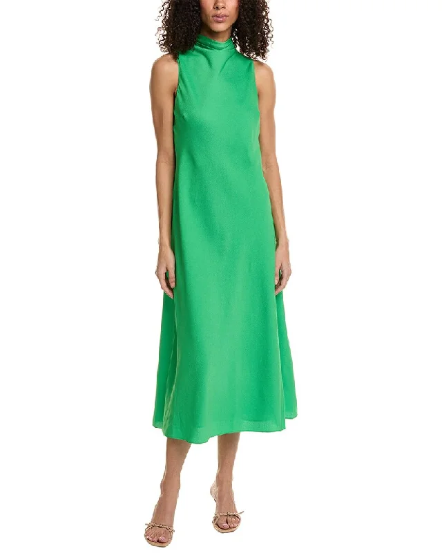 Ted Baker Hammered Cowl Neck Midi Dress Big Savings On Minimalist Office Styles