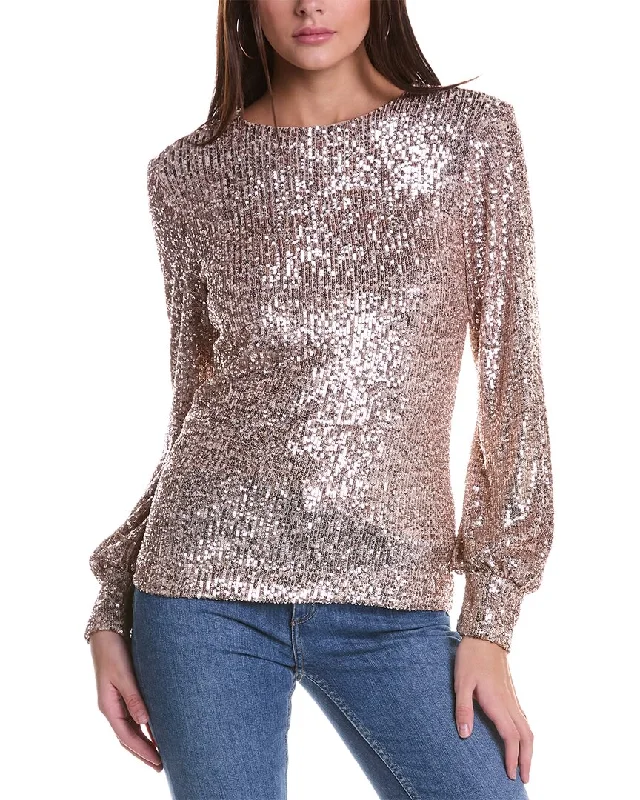 Teri Jon by Rickie Freeman Sequin Top Innovate Your Wardrobe