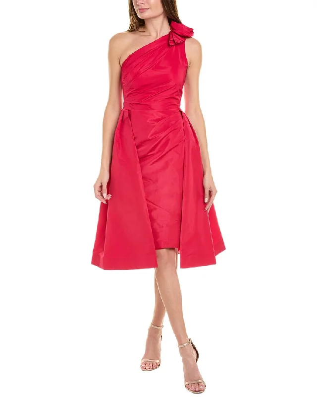 Teri Jon by Rickie Freeman Taffeta Cocktail Dress Summer Splash Sale