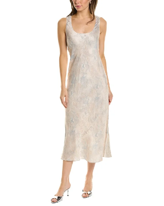 Vince Marble Slip Dress Exquisite Craftsmanship