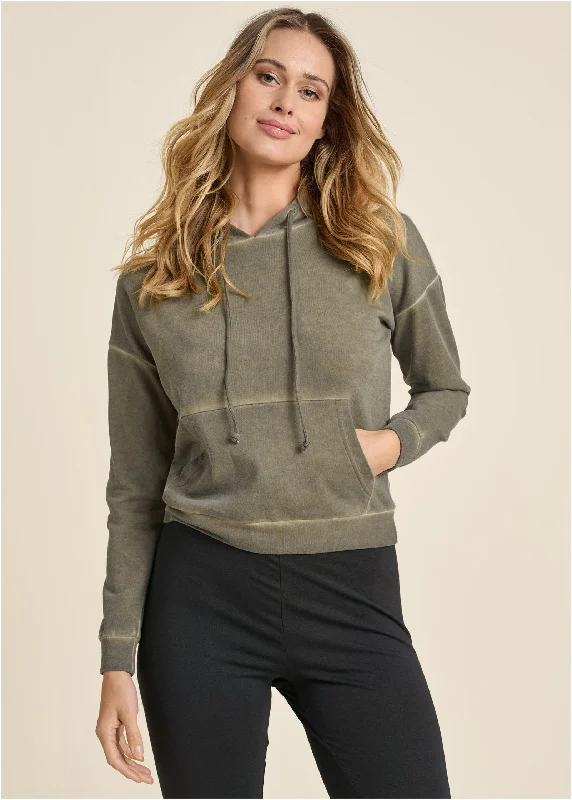 Comfort Kit Sweatshirt  - Olive Chic & Cozy Apparel